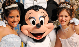 Celebrate your Quinceanera in Disneyland