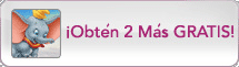 ¡Obtén 2 Más GRATIS!
